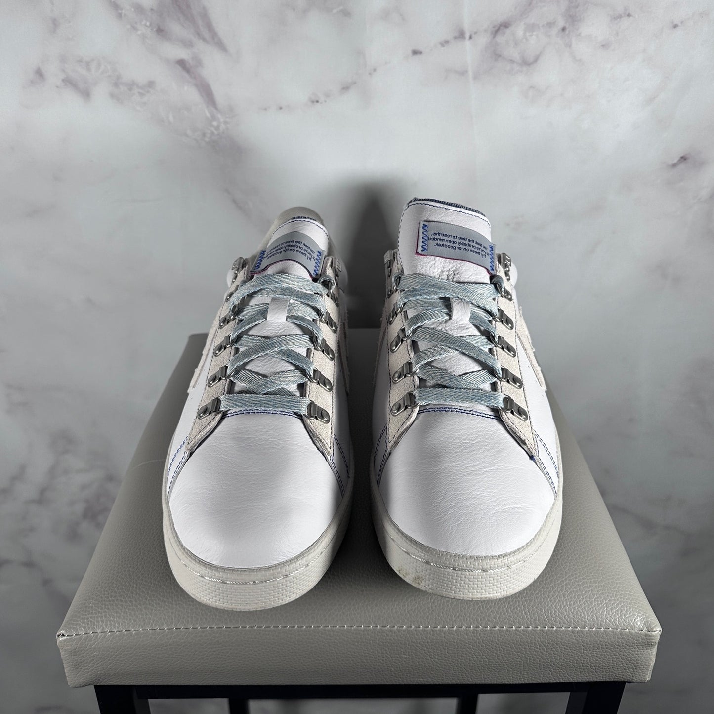 Converse x pgLang Pro Leather White