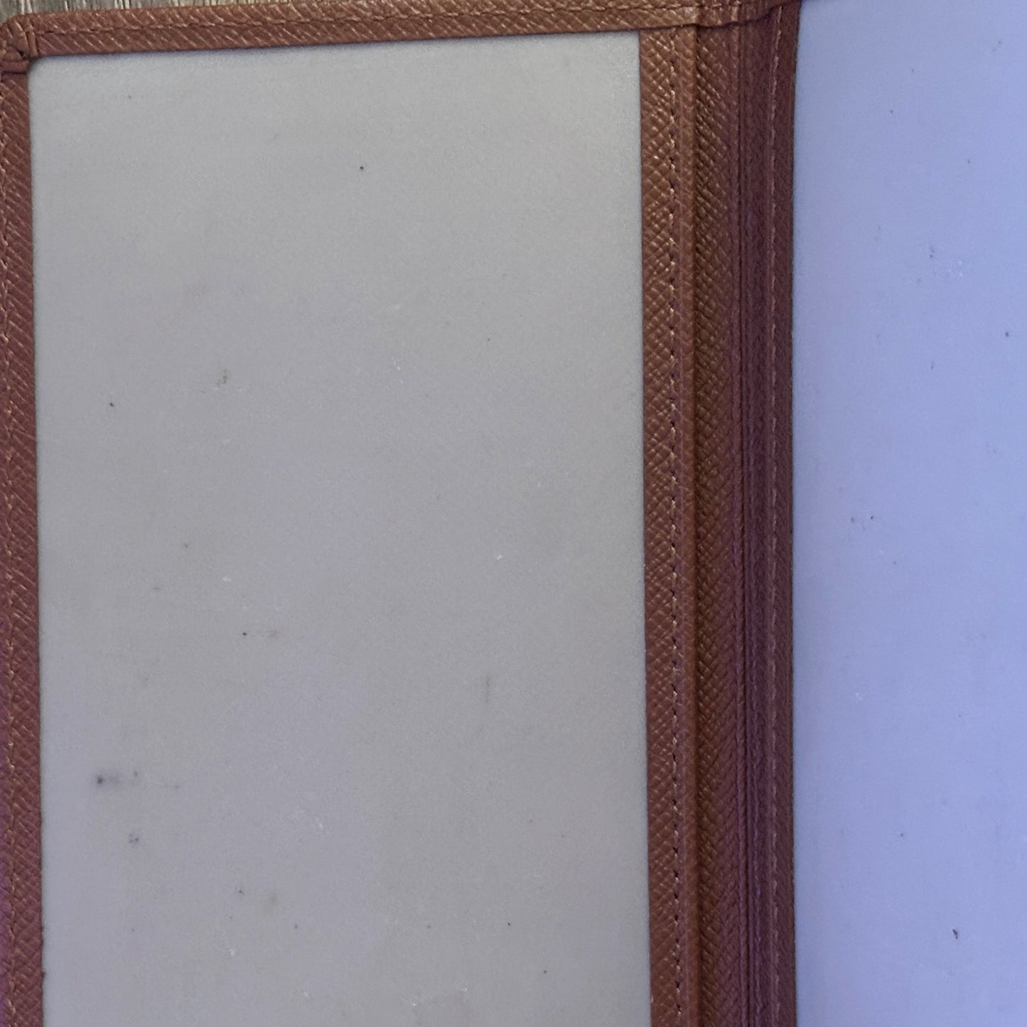 Louis Vuitton Brown Canvas Card/ID Holder