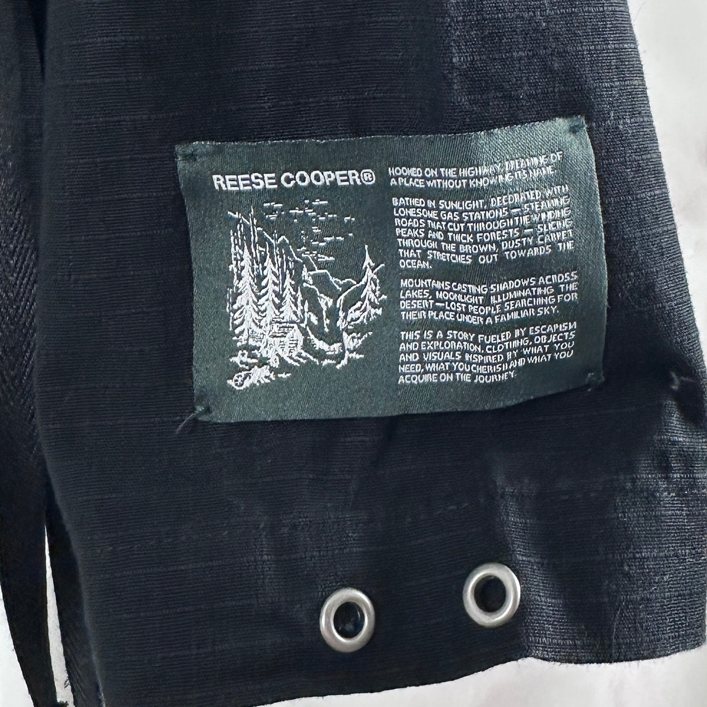 Reese Cooper A/W23 Black Modular Pocket Anorak