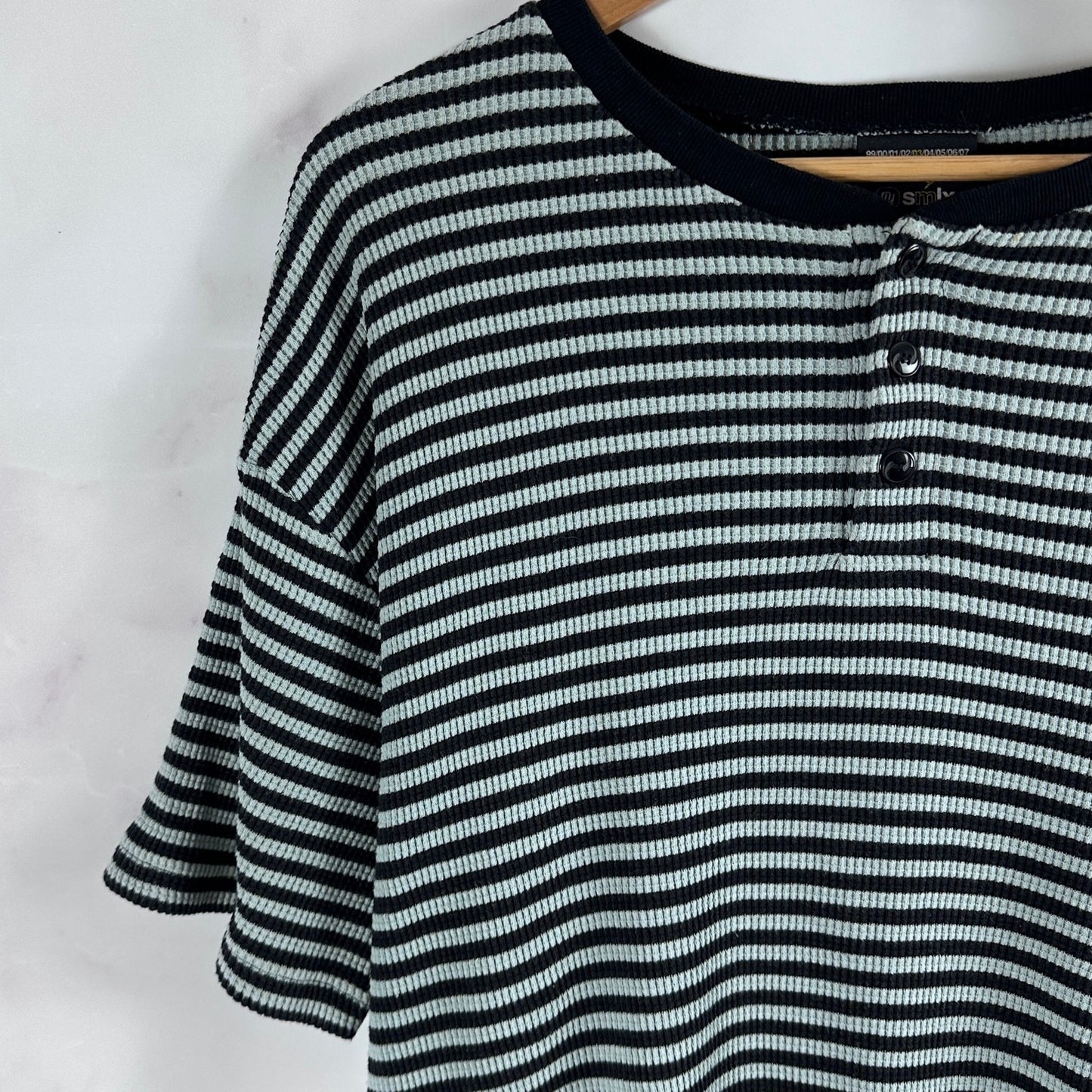 Neighborhood Japan Striped Henley Tee