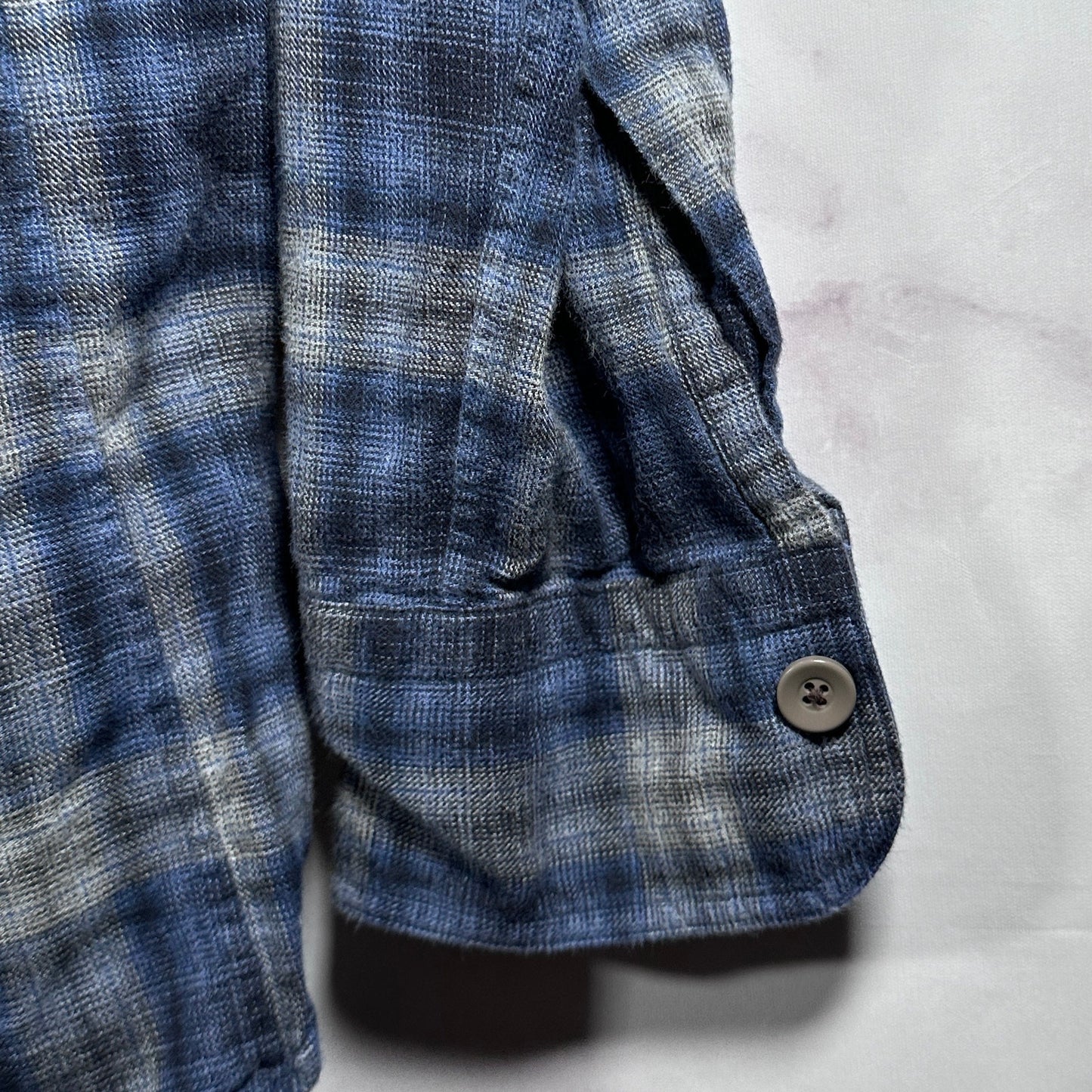 Tom Ford Blue Plaid Flannel