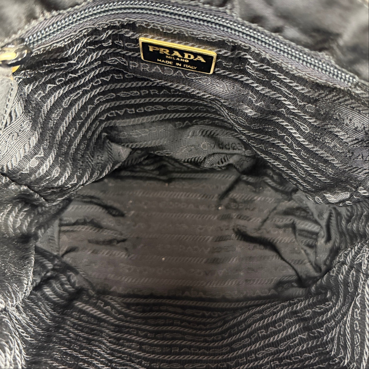 Prada Tessuto Black Nylon Handbag