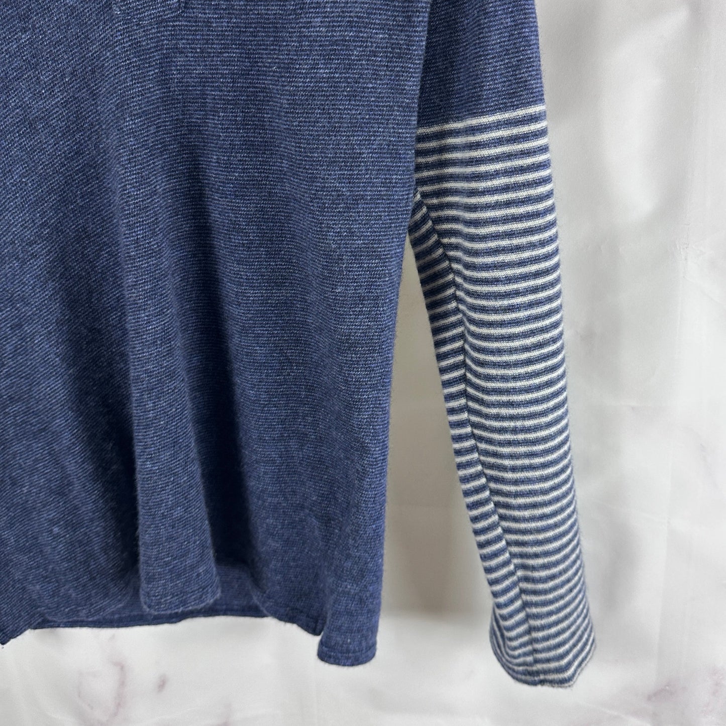 Kapital Blue Knit Longsleeve Polo