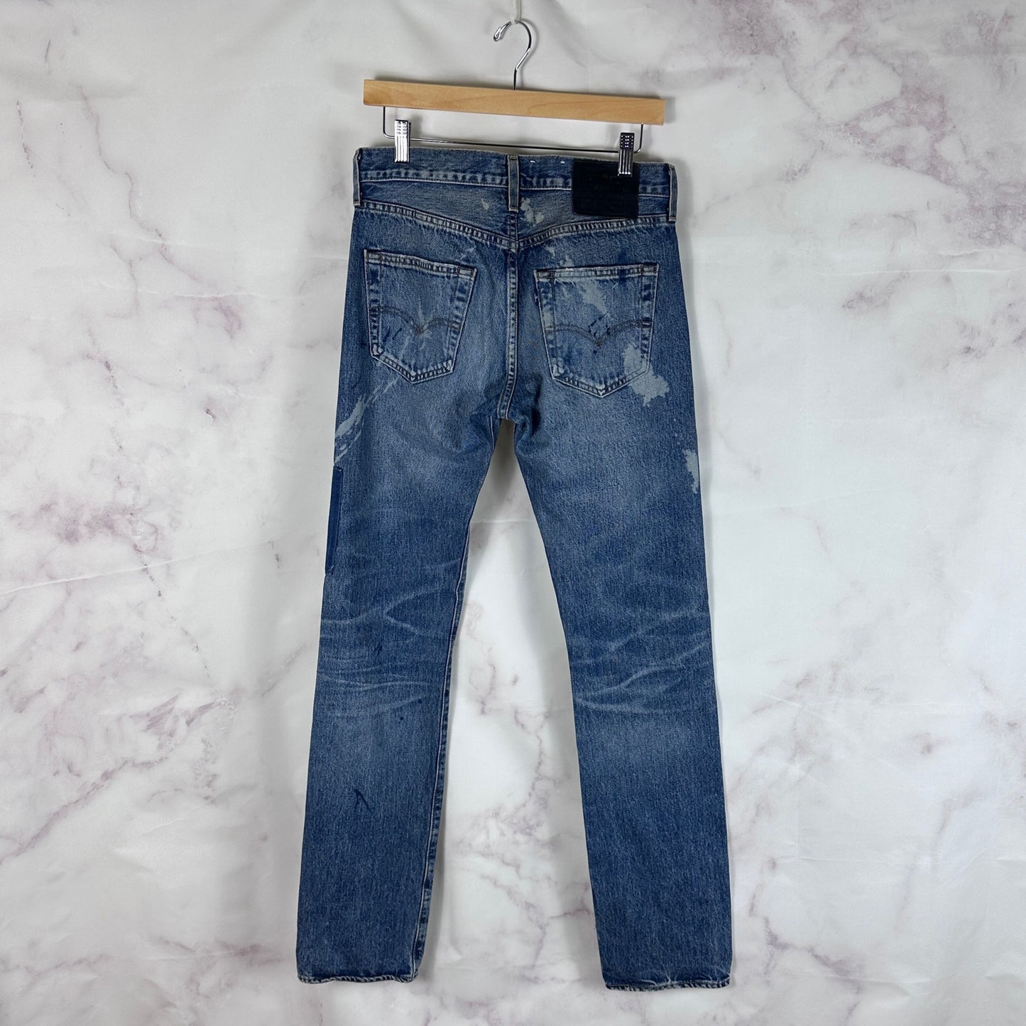 Levi’s Made & Crafted Selvedge Patchwork Repaired 501 Denim