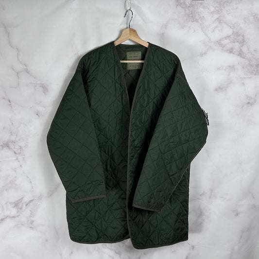 Vintage British Army Green Parka Liner