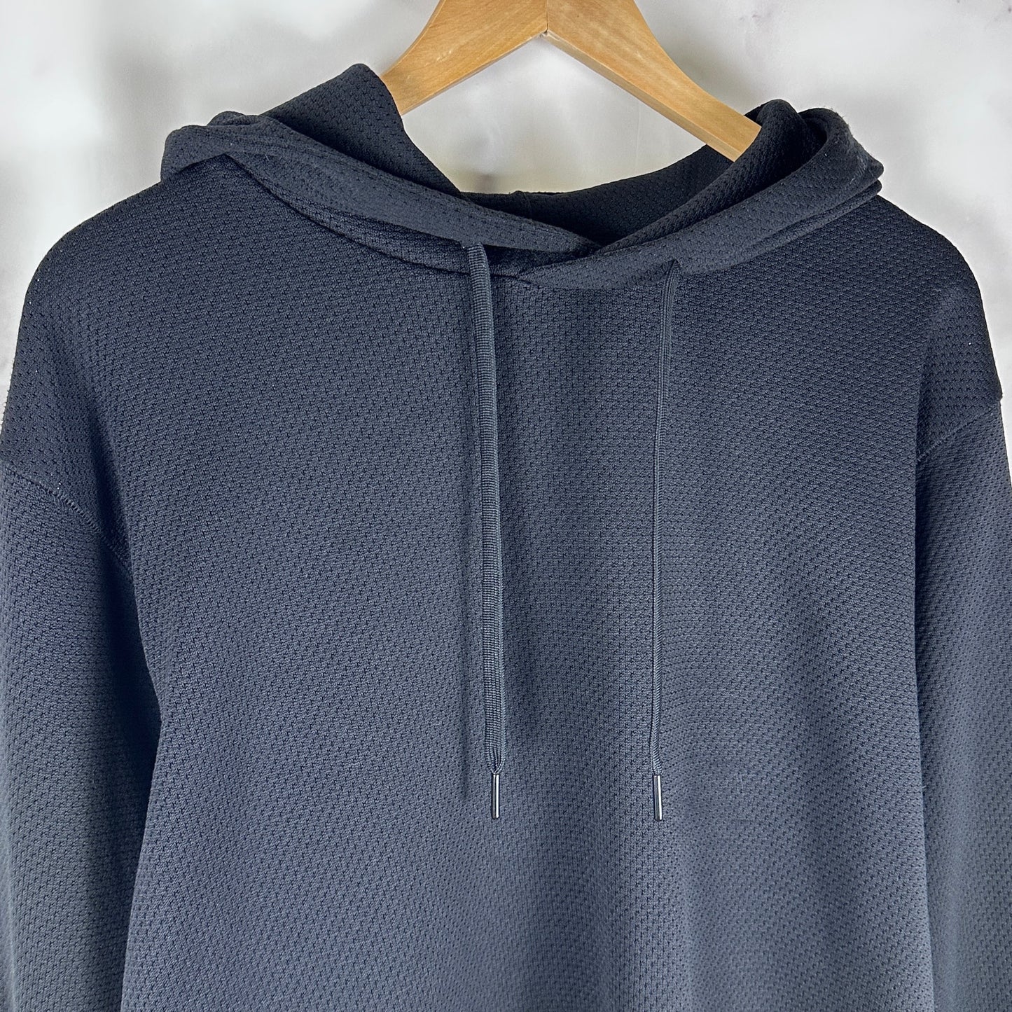 Adidas Y-3 Yohji Yamamoto Black Mesh Jersey Hoodie