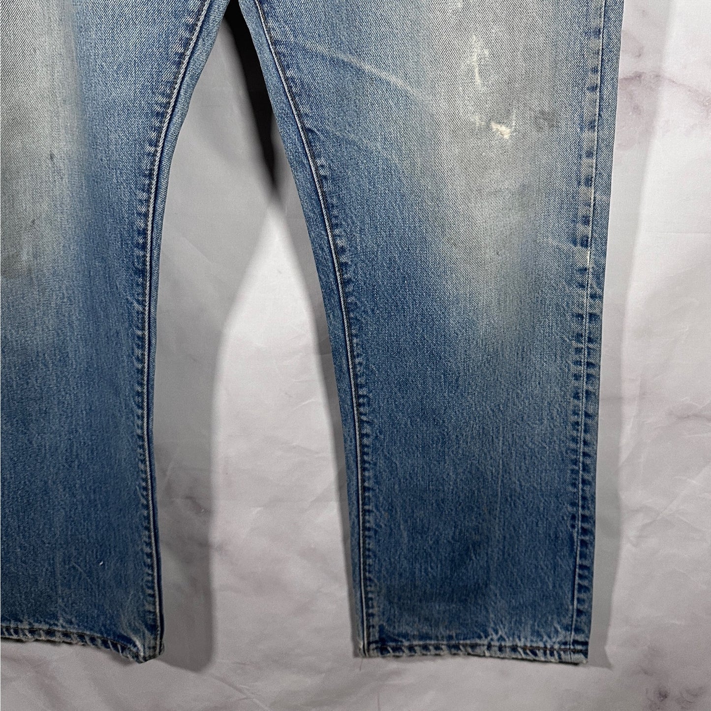 Vintage Levi’s 501 Distressed Light Wash Denim