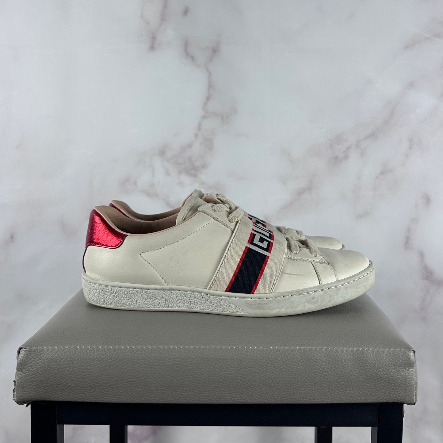 Gucci Ace Stripe White Low Sneaker