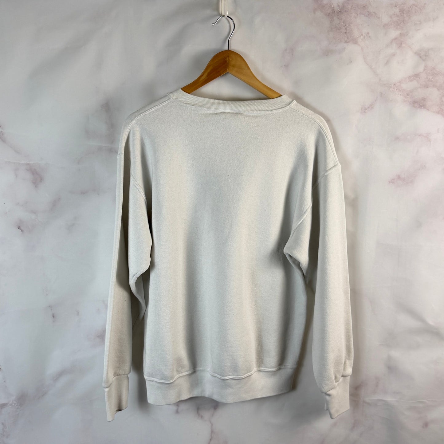 Vintage 90s Gucci Bootleg White Crewneck
