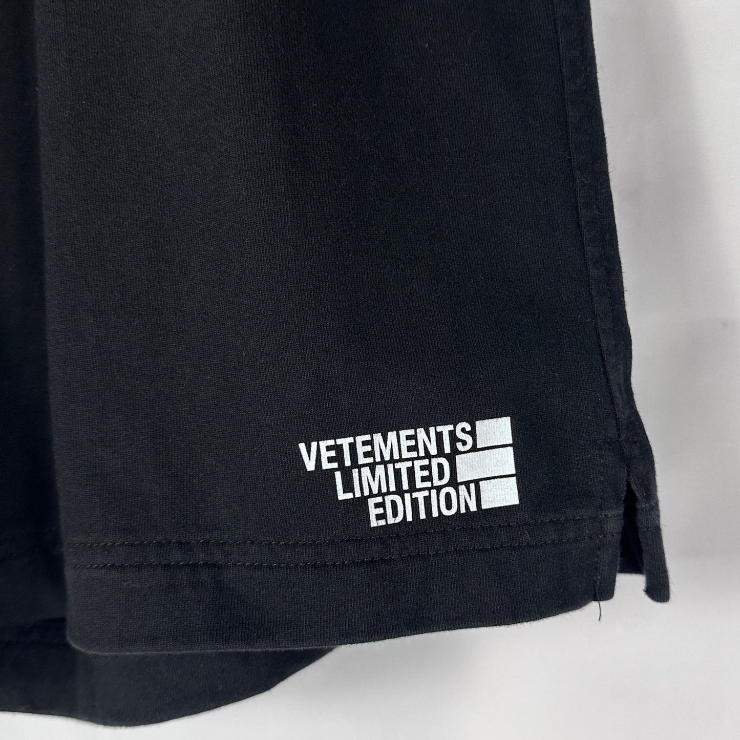 Vetements Limited Edition Black Shorts