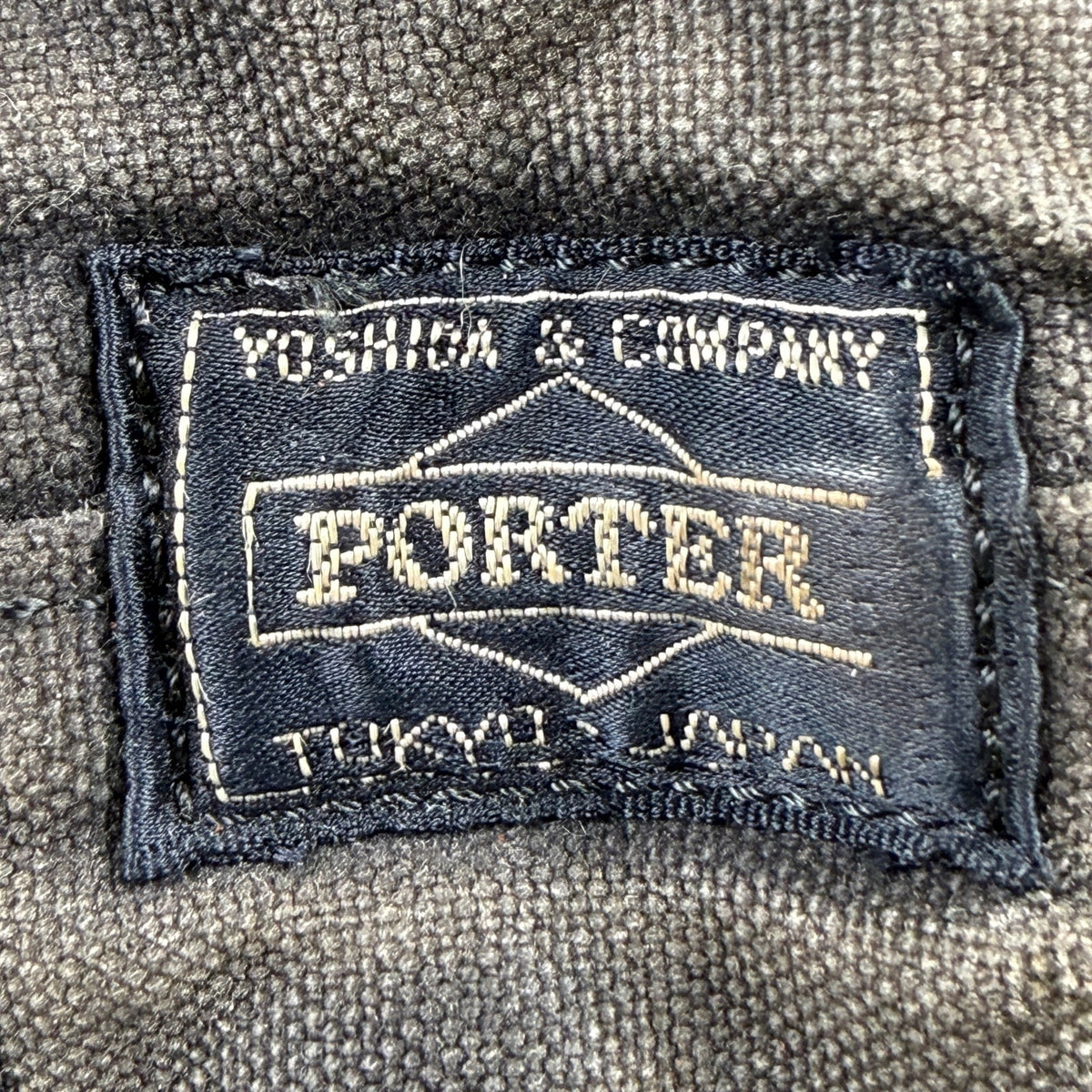 Porter-Yoshida & Co. Black Canvas Mini Tote