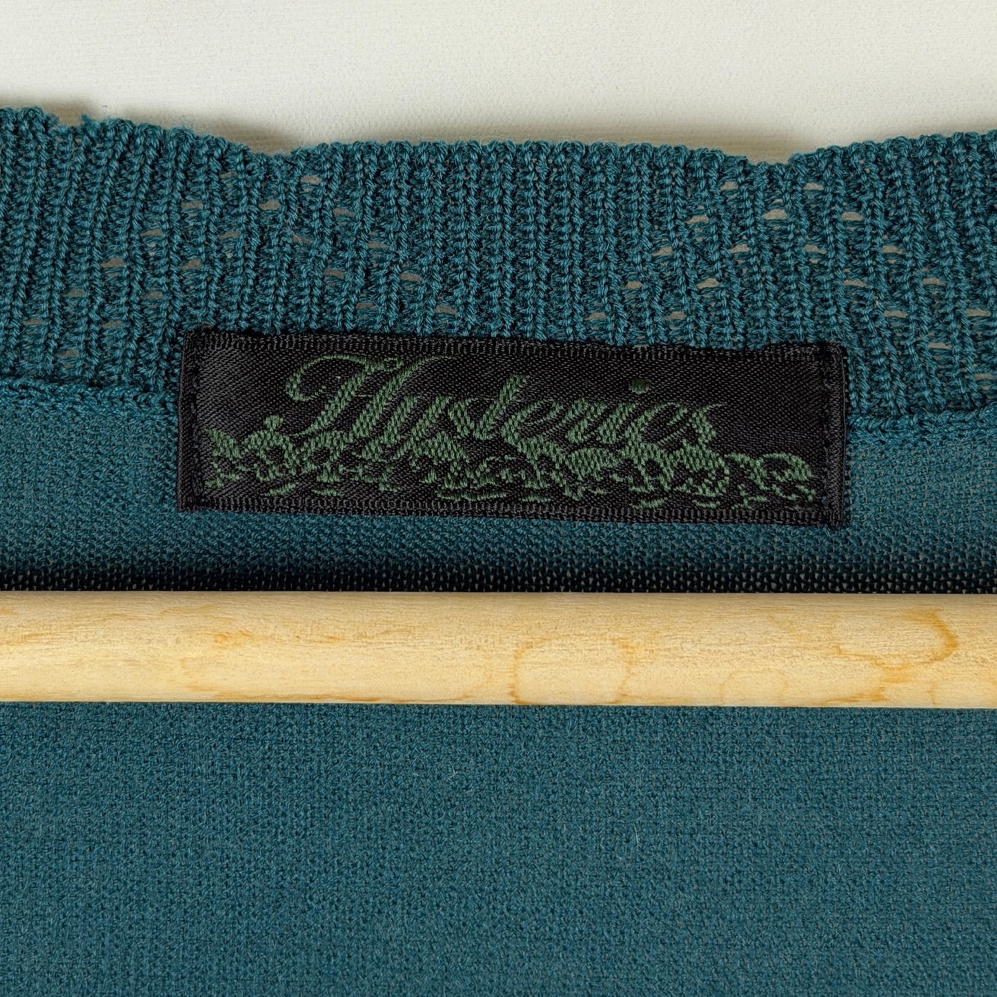 Hysteric Glamour Green Scorpion Knit Cardigan