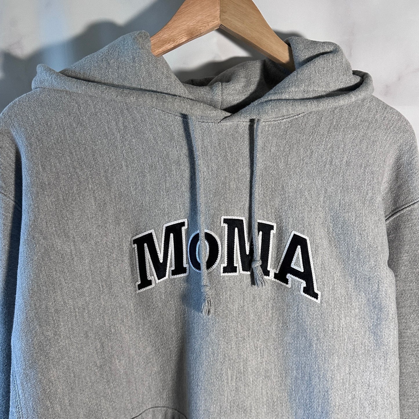 MoMA Grey Champion Reverse Weave Hoodie
