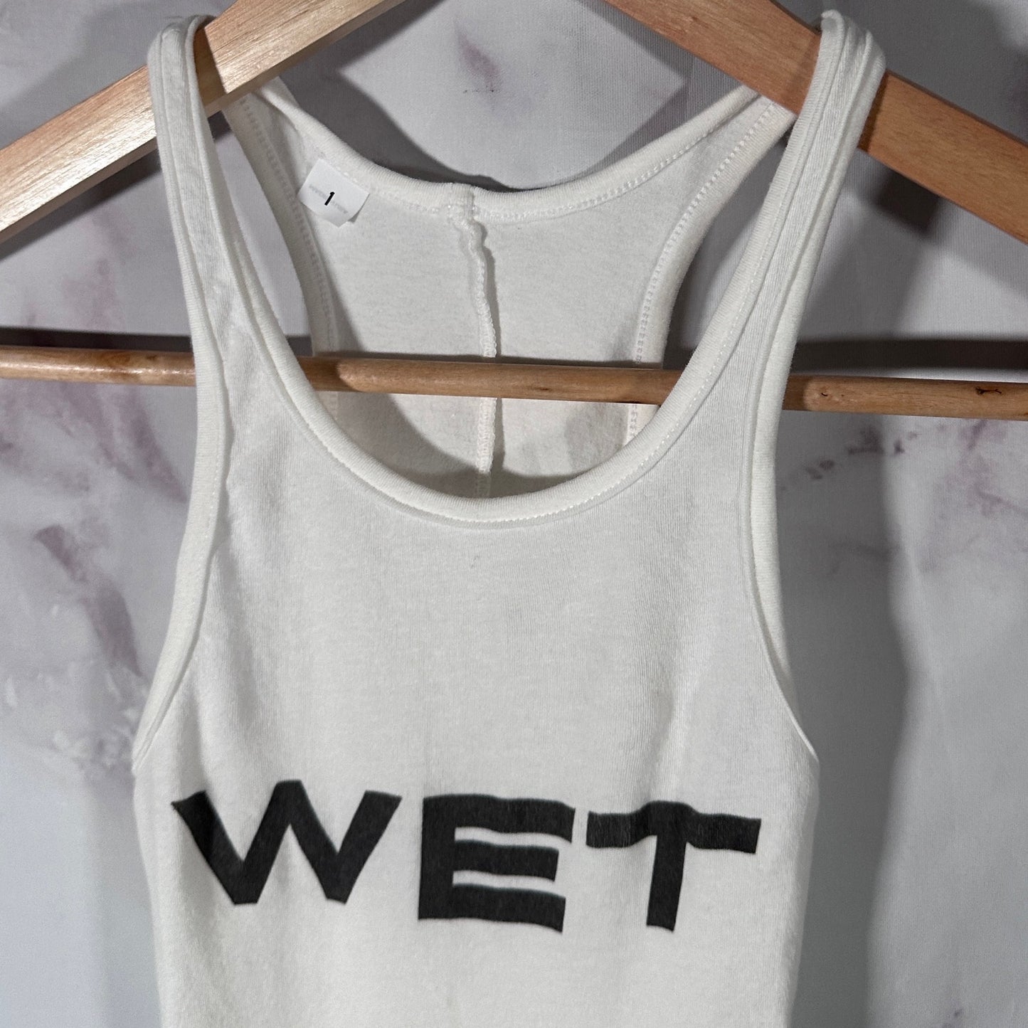 Yeezy x Mowalola Wet White Tank