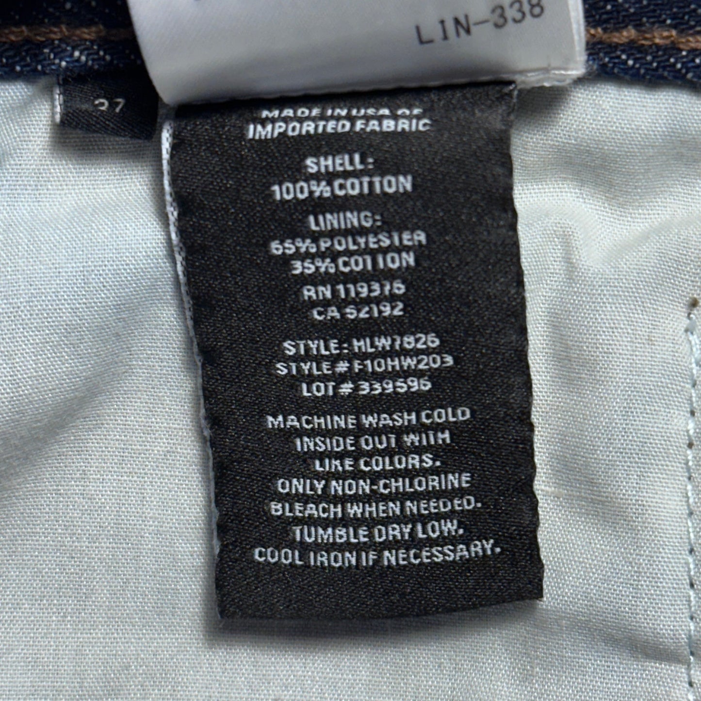 Helmut Lang Relaxed Tapered Indigo Denim
