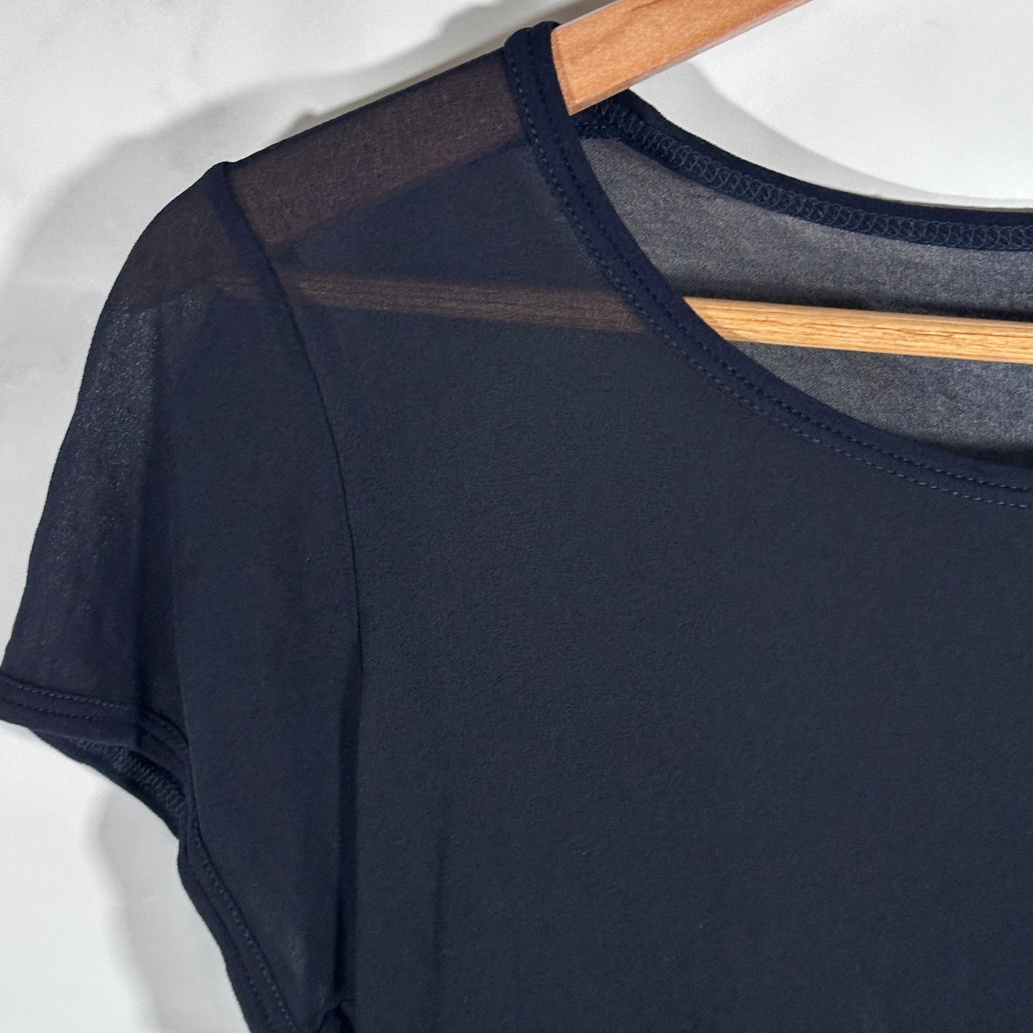 Comme des Garçons Archive AD1993 Black Mesh Tee