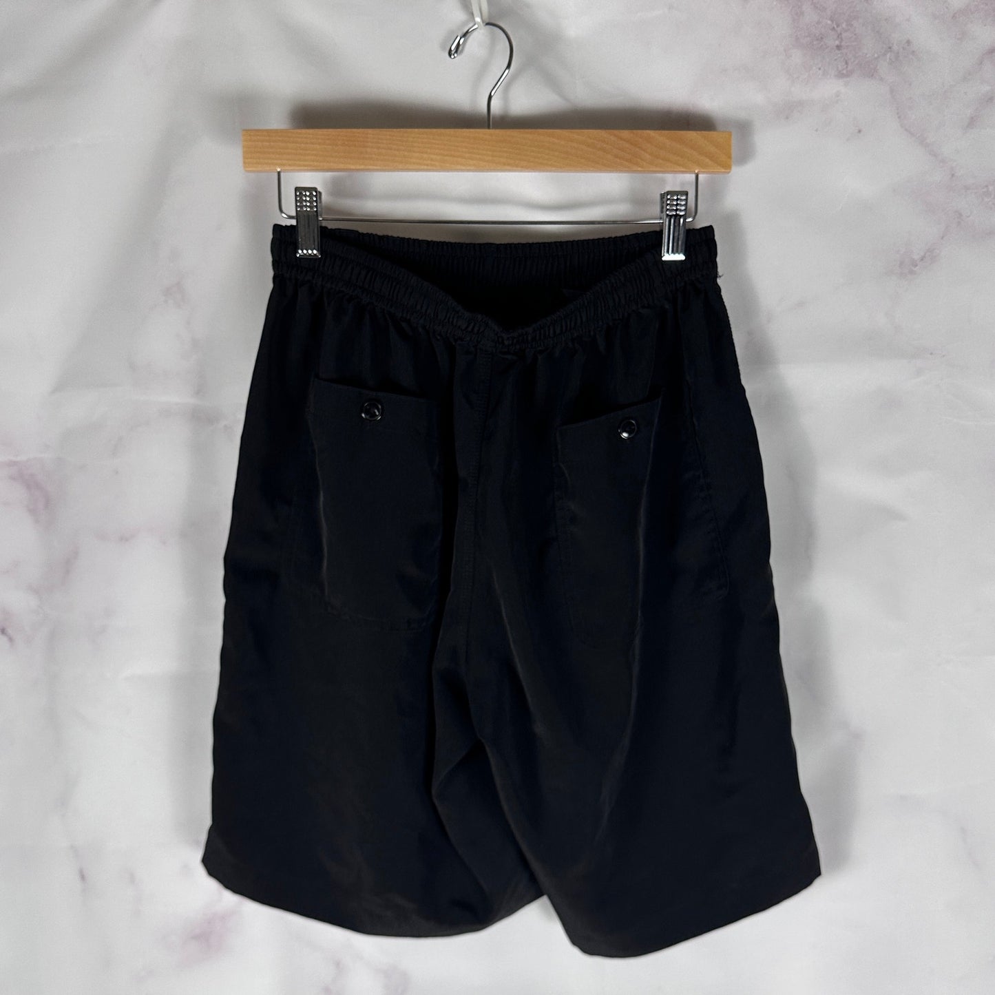 Needles Black Butterfly Shorts