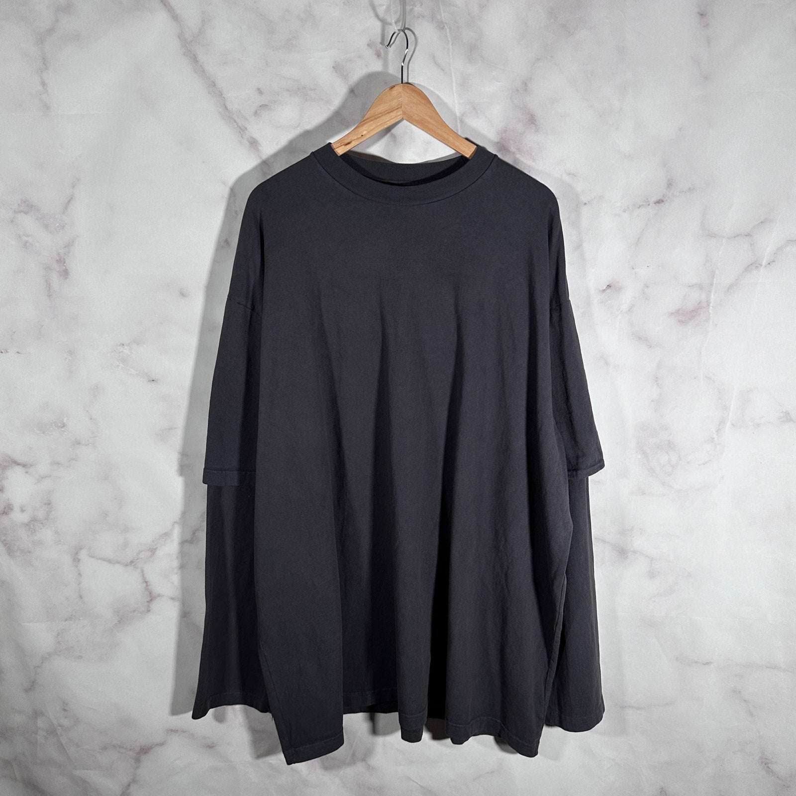 Yeezy x Balenciaga Sample Grey Layered Longsleeve