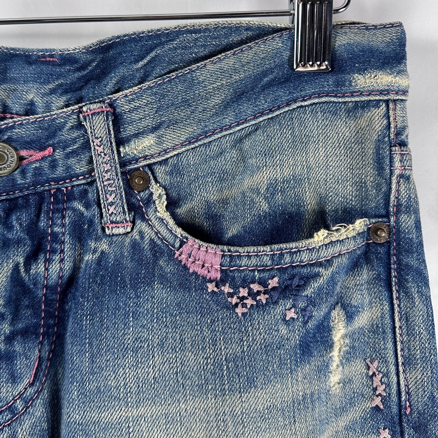 Hysteric Glamour ‘Love Buzz’ Japanese Repaired Denim