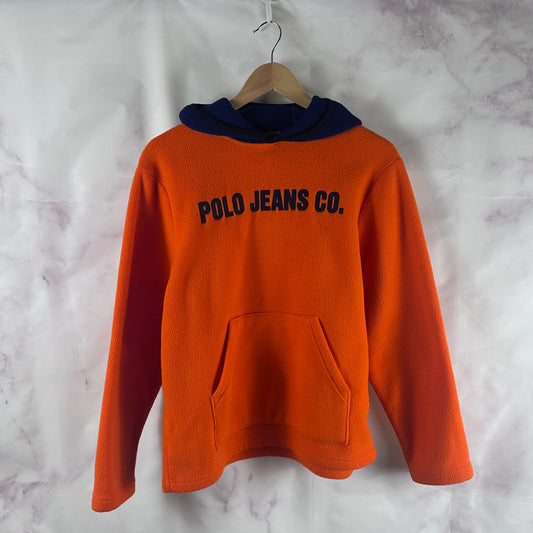 Polo Jeans Co Orange Fleece Hoodie
