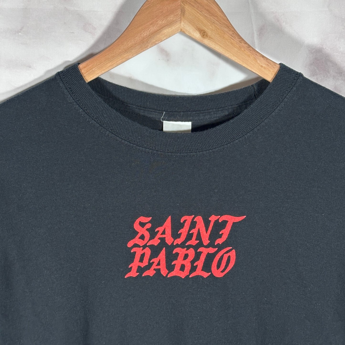 Kanye West Saint Pablo Black Photo Longsleeve