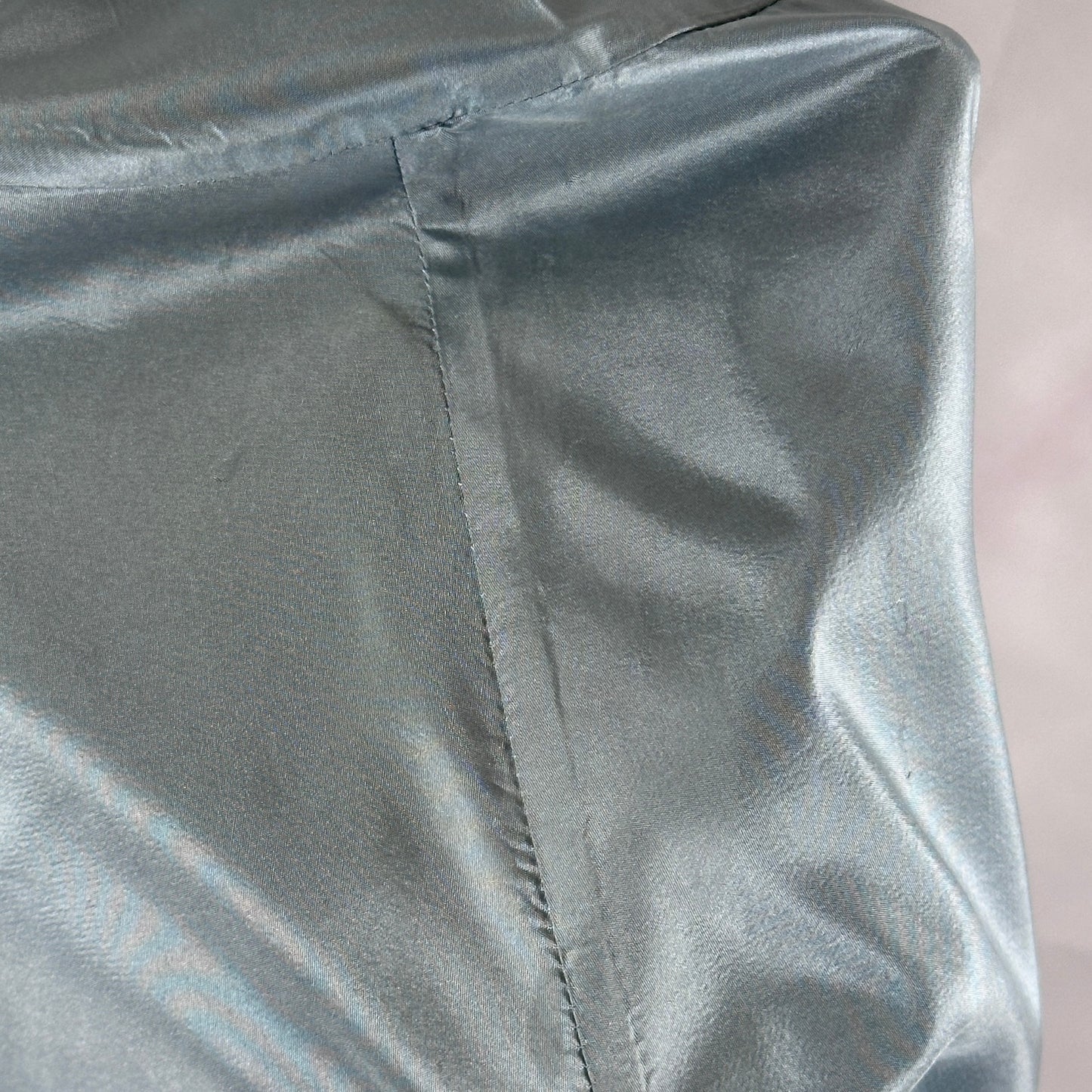 Prada A/W22 Blue Silk Printed Button-Up