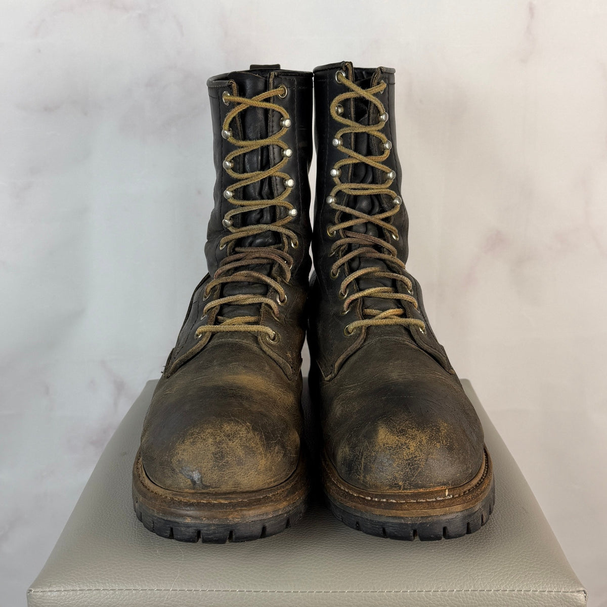 Red Wing 218 Logger Brown Leather Boots