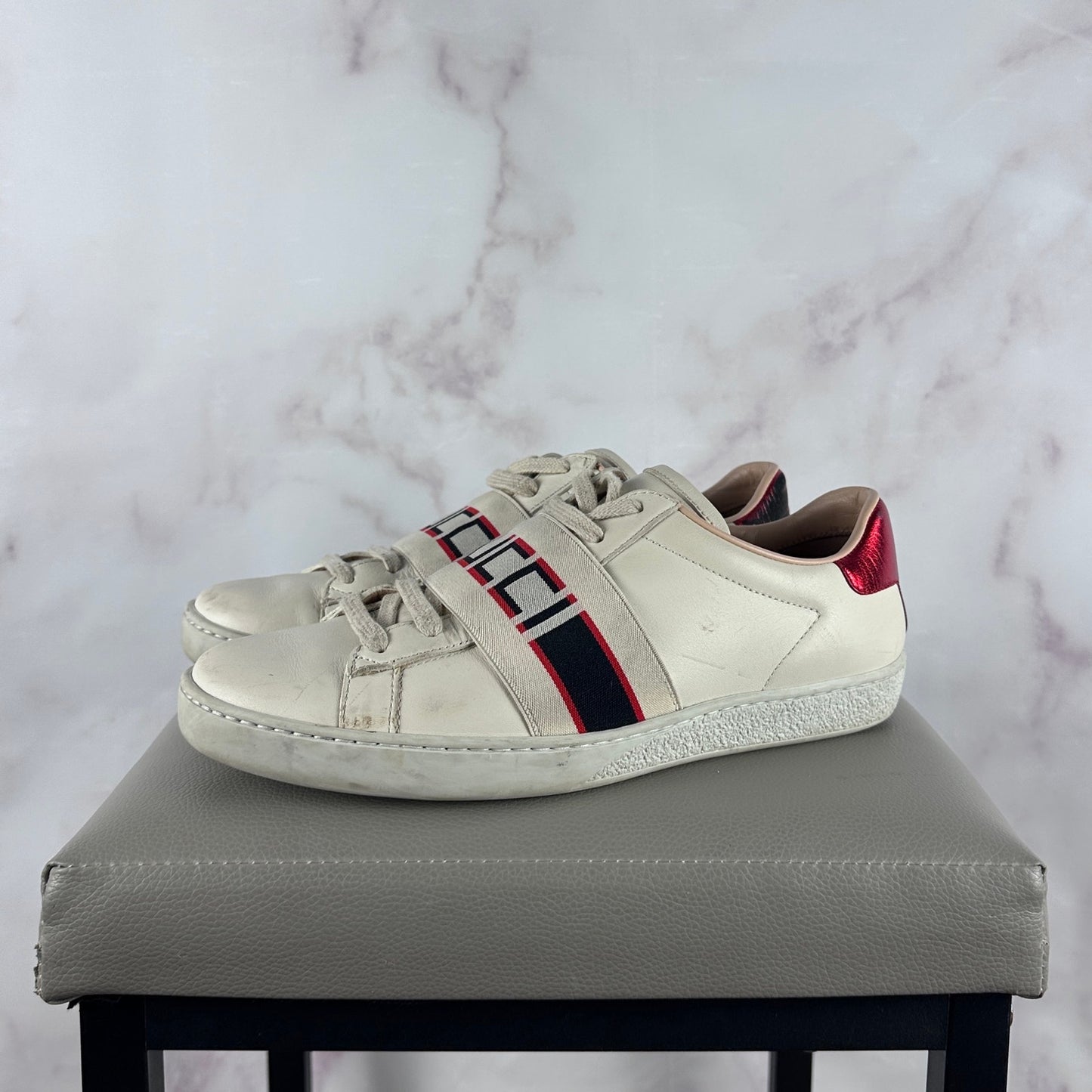 Gucci Ace Stripe White Low Sneaker