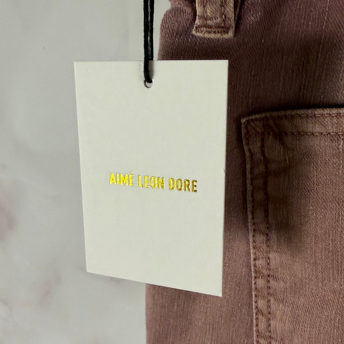 Aime Leon Dore Linen Blend Henna Wash Carpenter Pant
