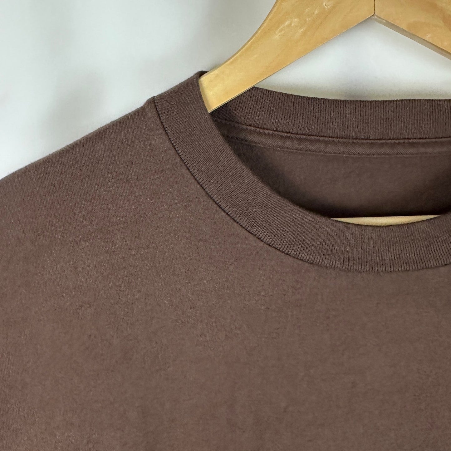 Los Angeles Apparel Brown Pocket Tee