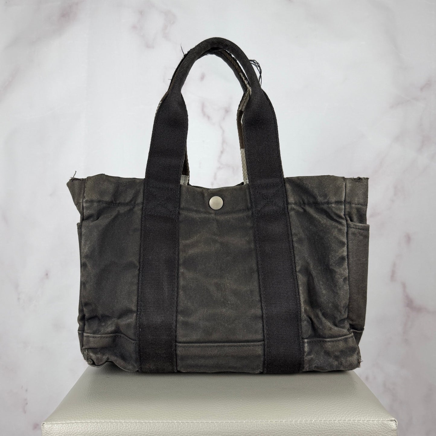Porter-Yoshida & Co. Black Canvas Mini Tote