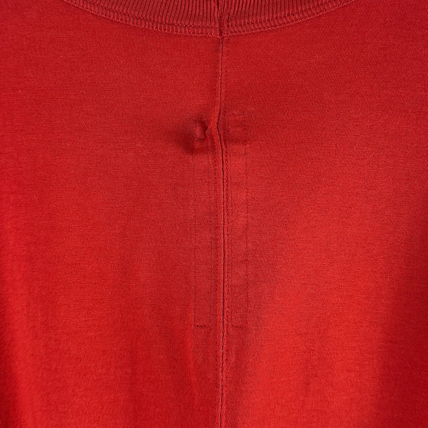 Rick Owens F/W19 Larry Mainline Cardinal Red Legaspi Tee