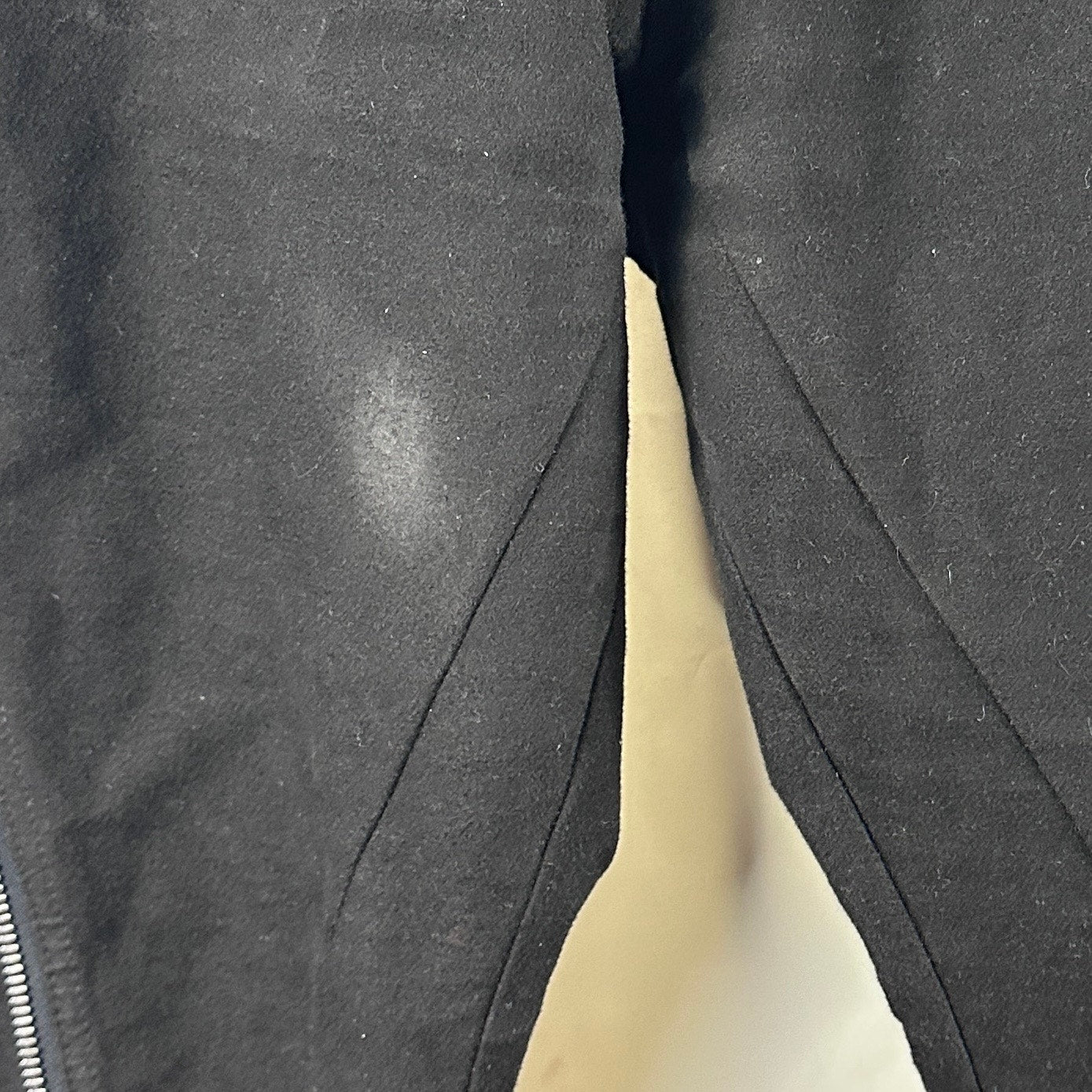 Rick Owens F/W23 Luxor Black Bolan Banana Pants
