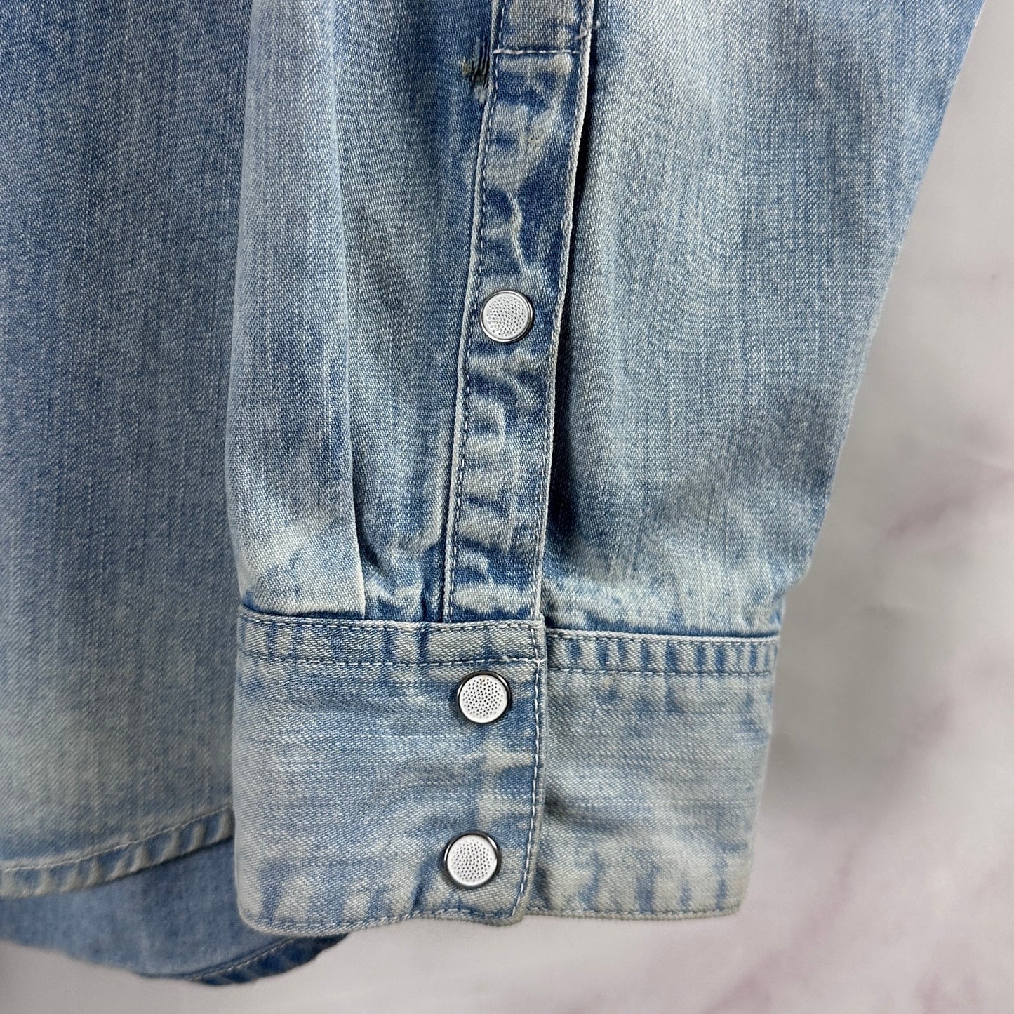 Visvim S/S20 Damaged Handyman Selvedge Denim Shirt