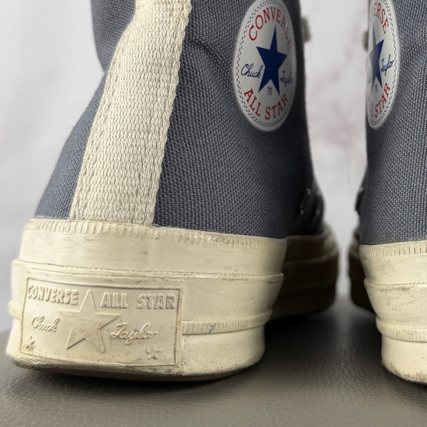 Converse x Comme des Garcons PLAY Chuck Taylor Grey All-Star 70 High