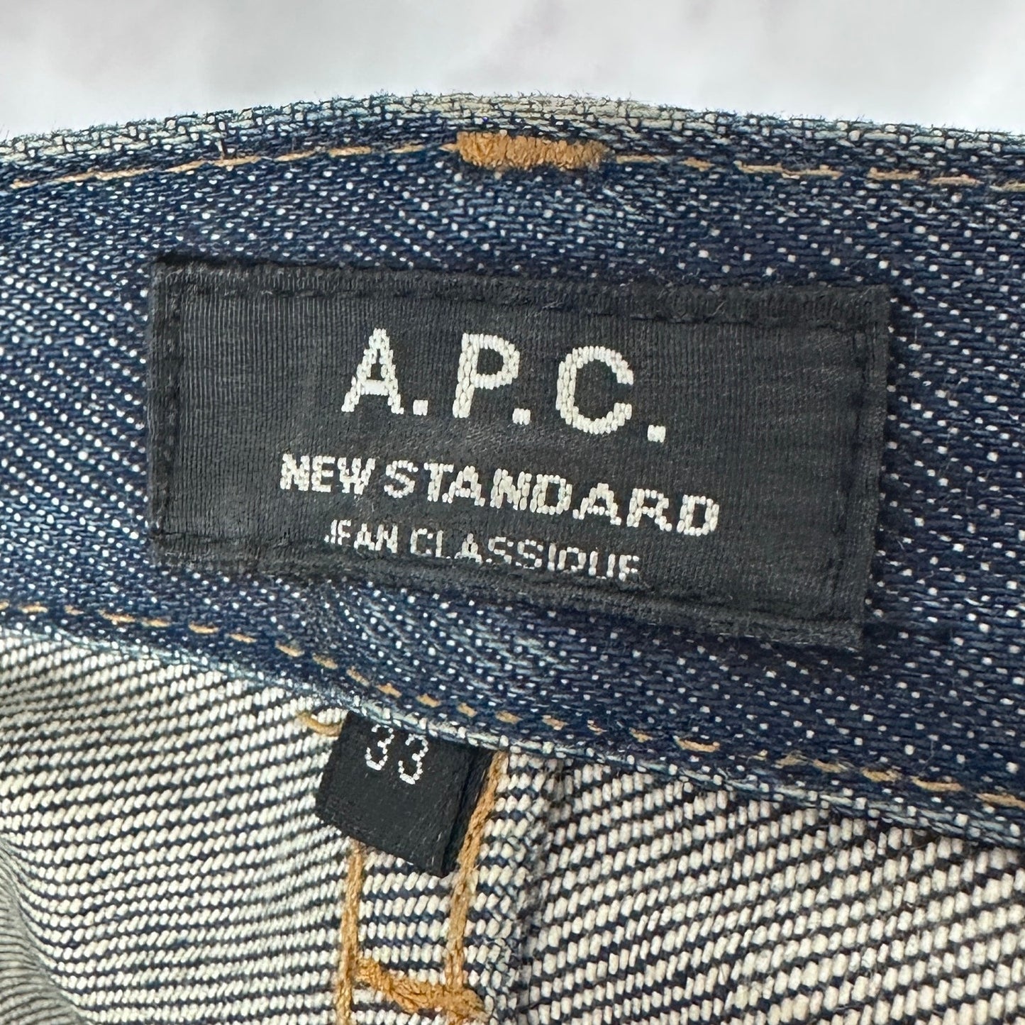 A.P.C. New Standard Jean Classique Selvedge Cutoff Denim Shorts