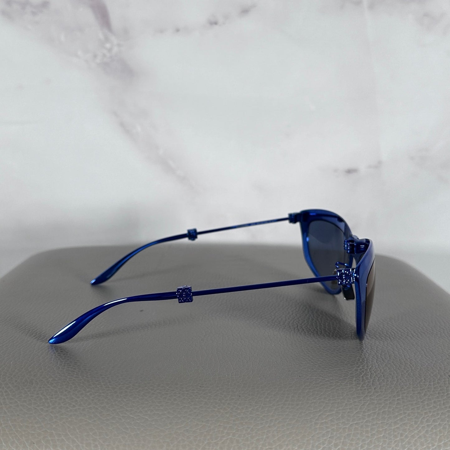 Givenchy GV24900U Blue Cateye Folding Sunglasses