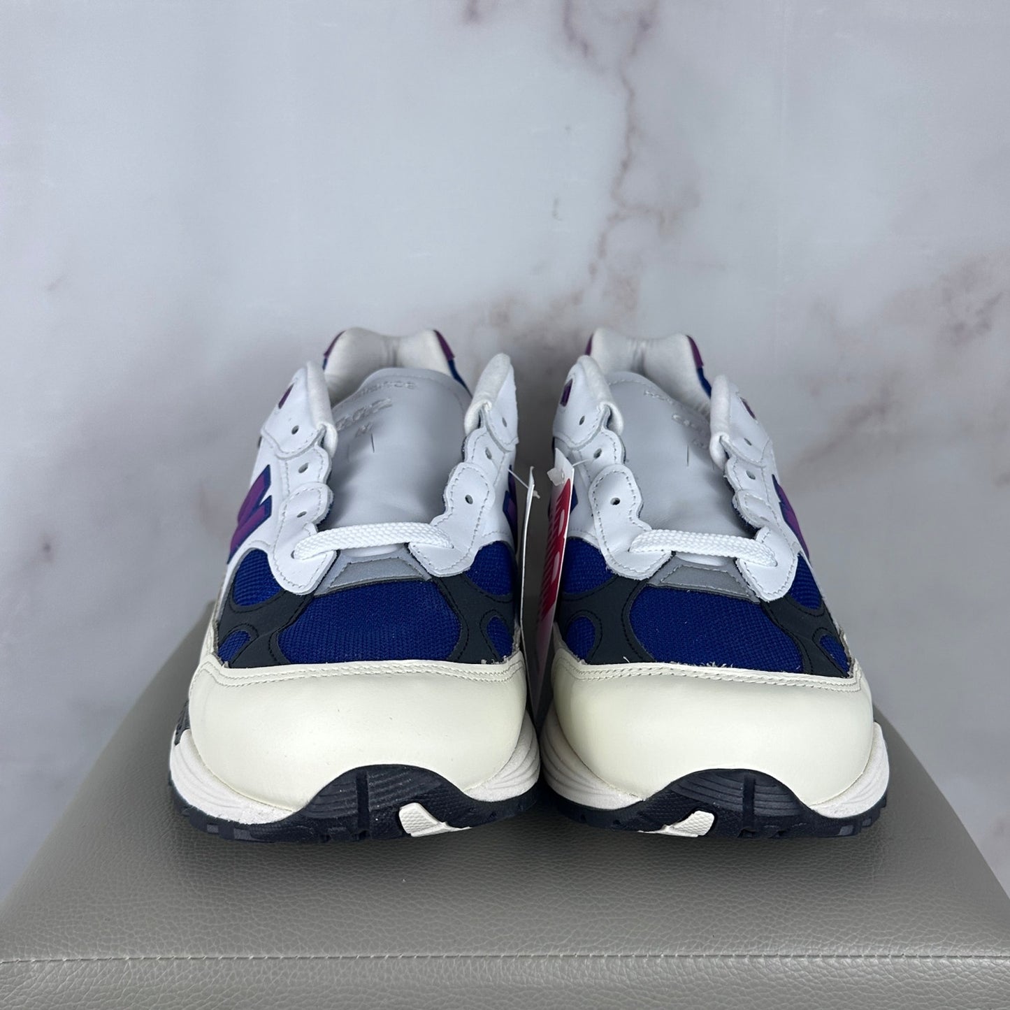 New Balance 992 MiUSA White Royal Purple Fuchsia