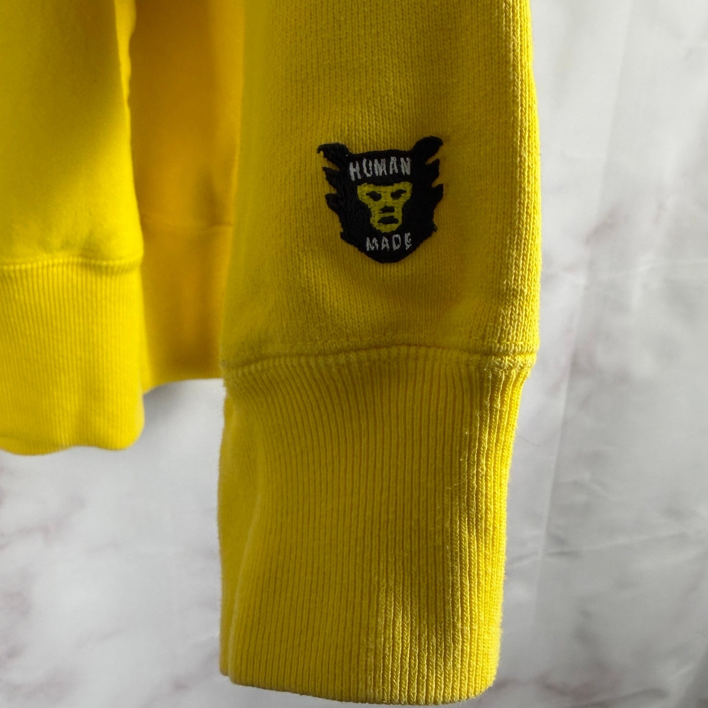 Human Made Dry Alls Yellow Hoodie