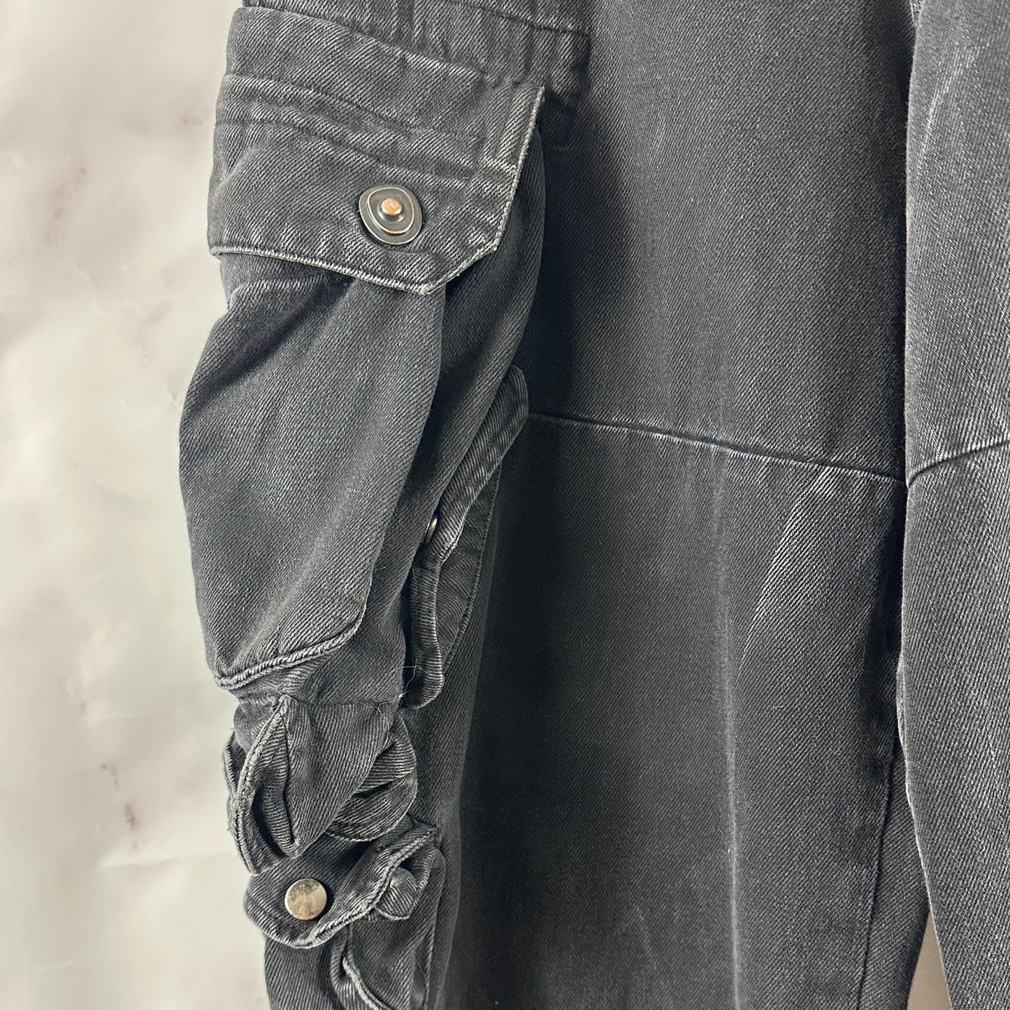 Julius A/W08 Black Gas Mask Cargo Pants