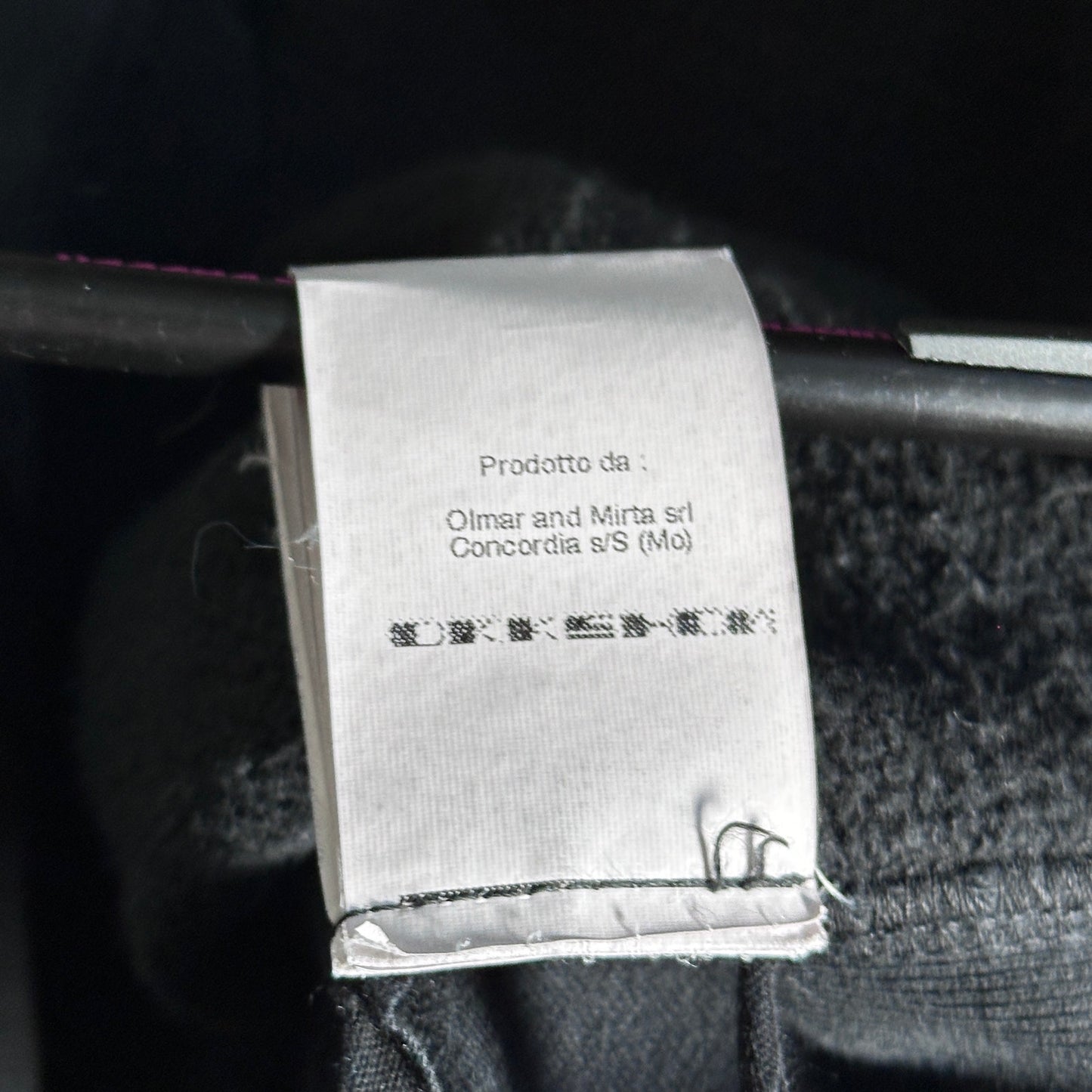 Rick Owens DRKSHDW Black Long Asymmetrical Crewneck