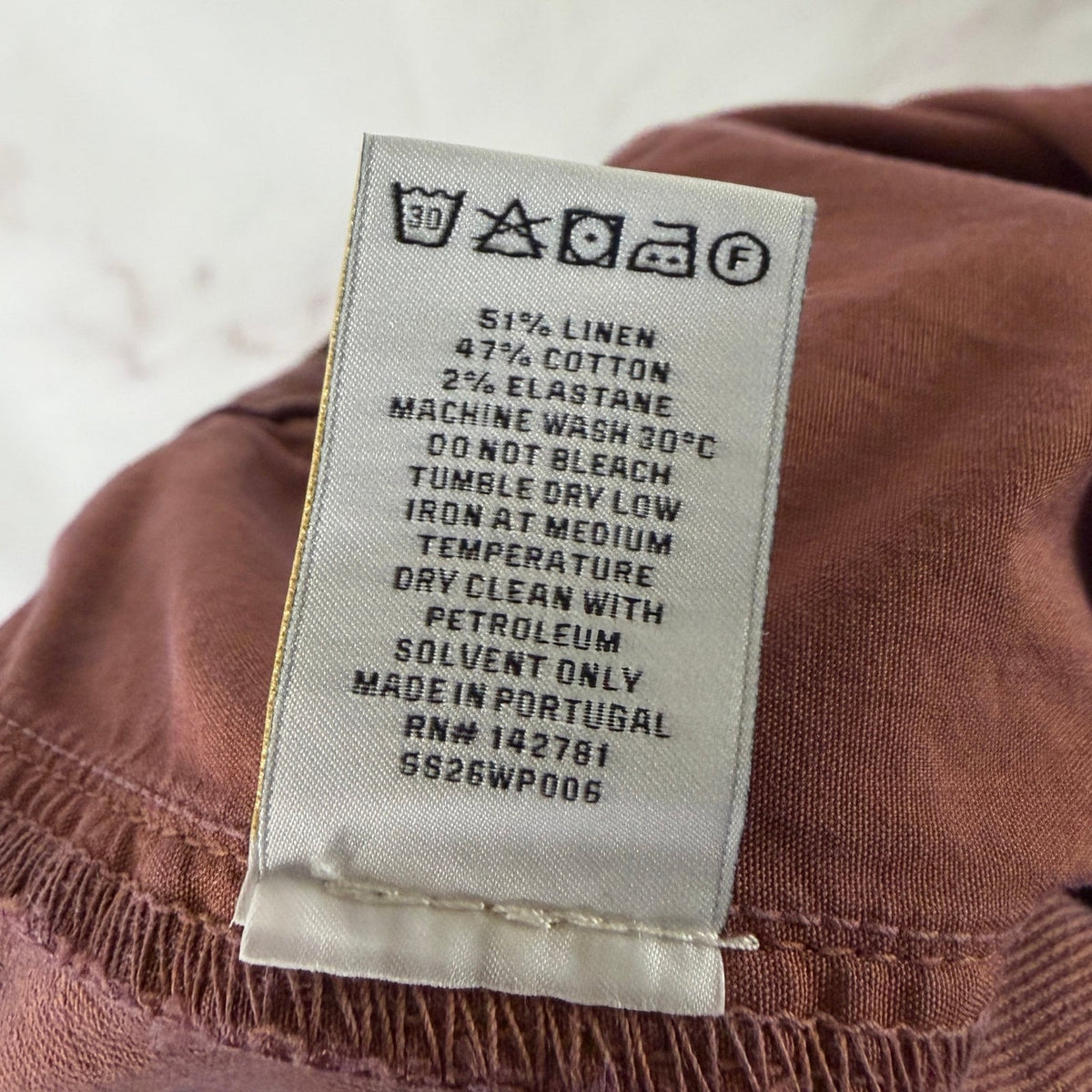 Aime Leon Dore Linen Blend Henna Wash Carpenter Pant