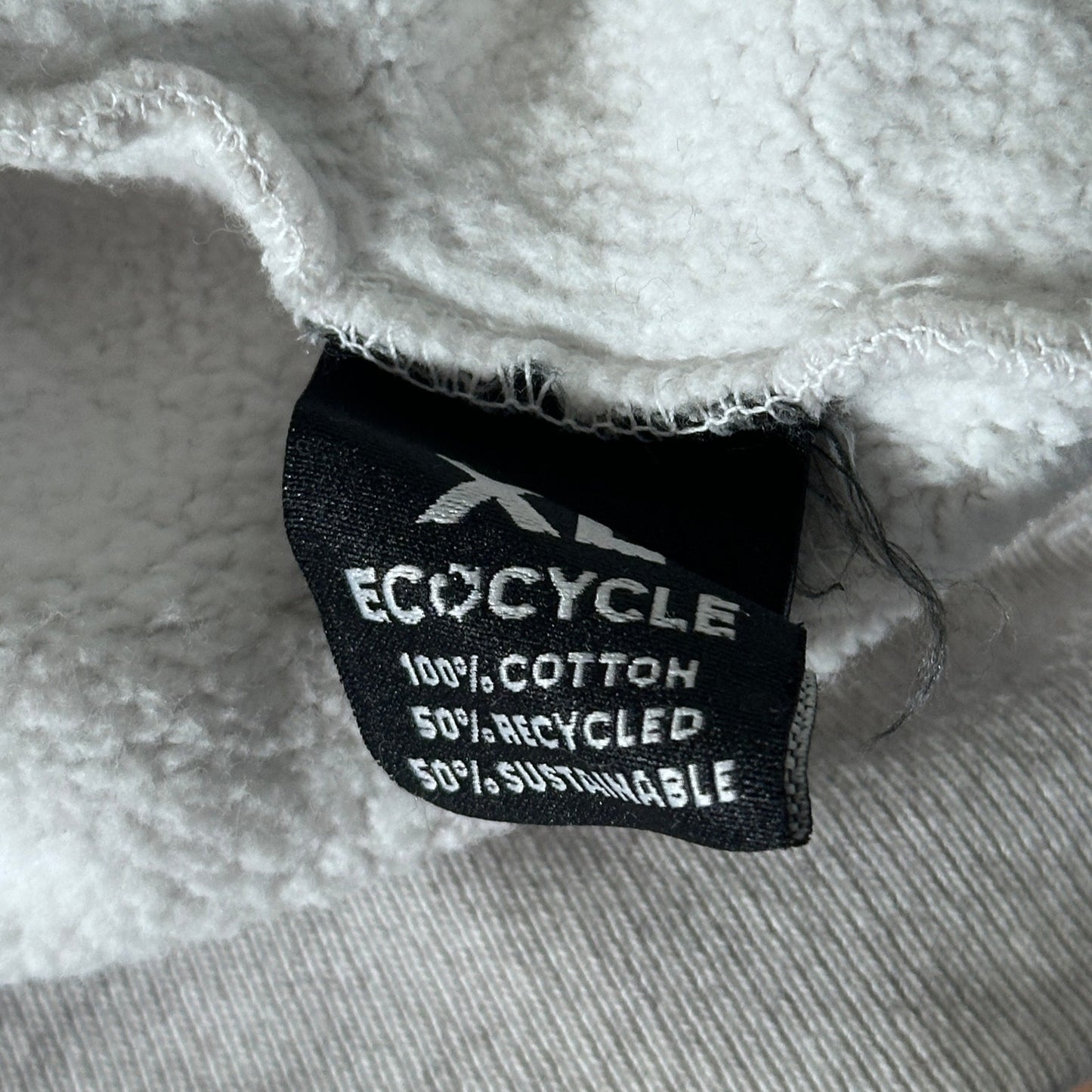 The Doodles Grey Ecocycle Embroidered Hoodie