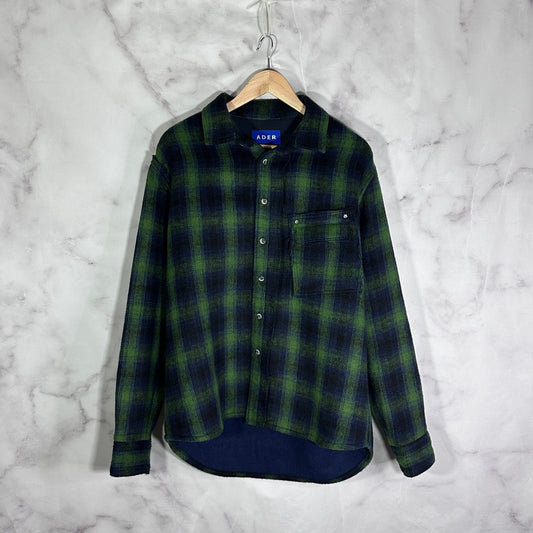 Ader Error Swall Plaid Shirt