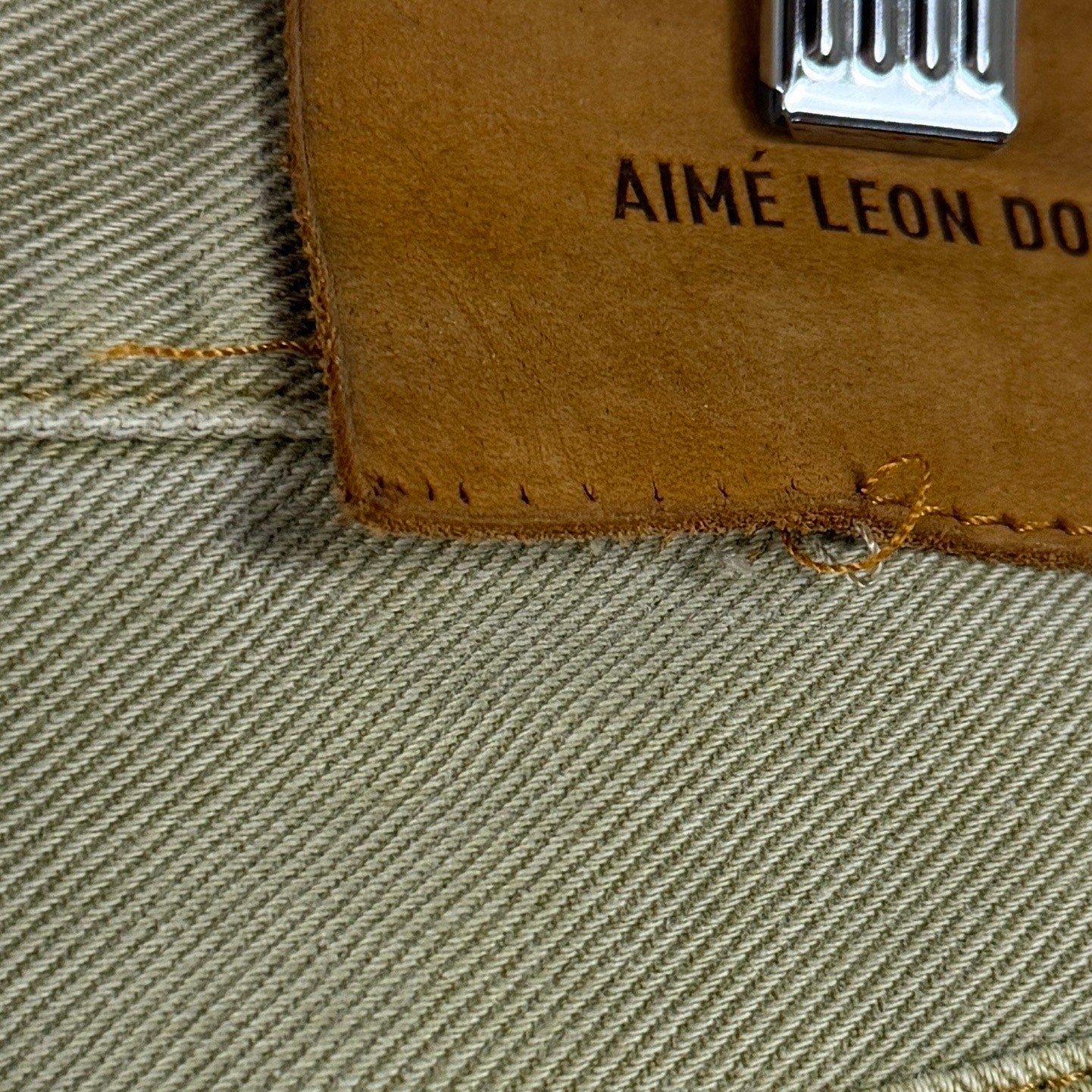 Aime Leon Dore S/S23 Laurel Oak Garment Dyed Denim Shorts