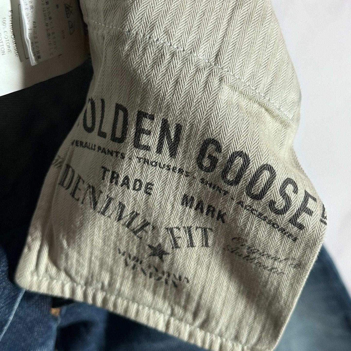 Golden Goose Deluxe Blue Slim Denim