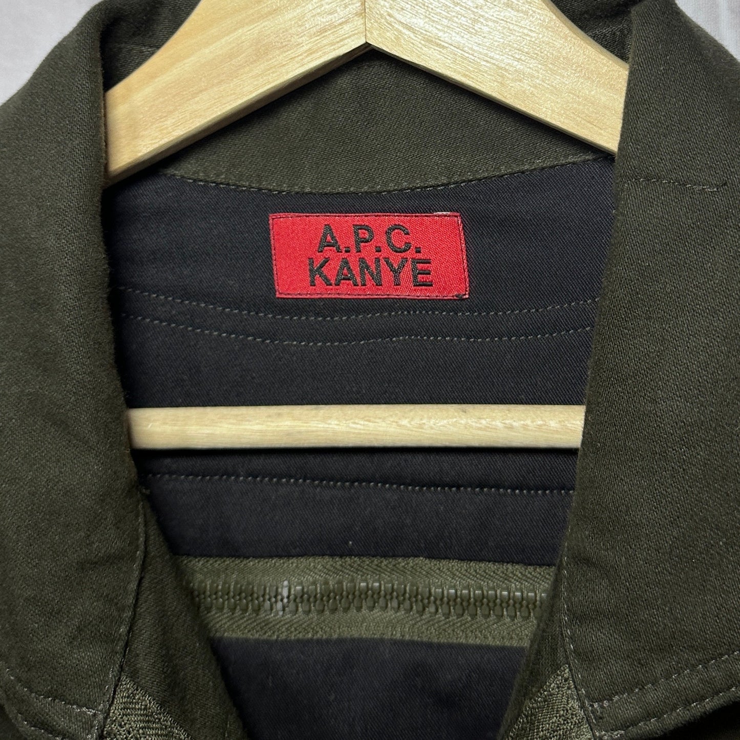 Kanye West x A.P.C. Swiss Army Parka w/ Fox Fur