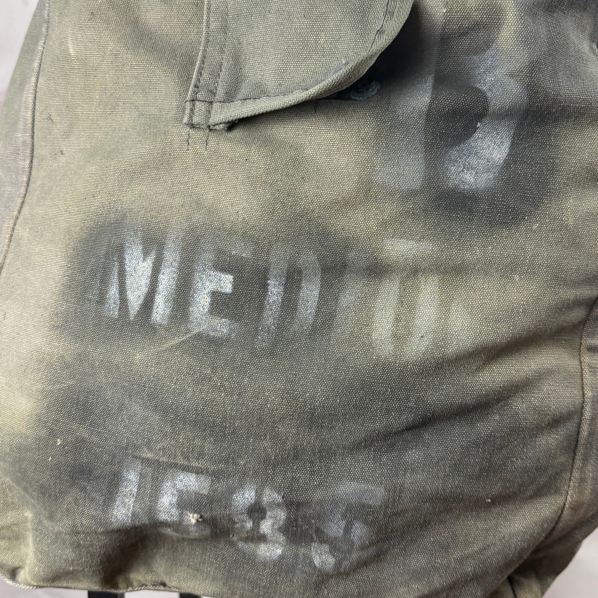Vintage US Military Canvas Flyers Kit Bag