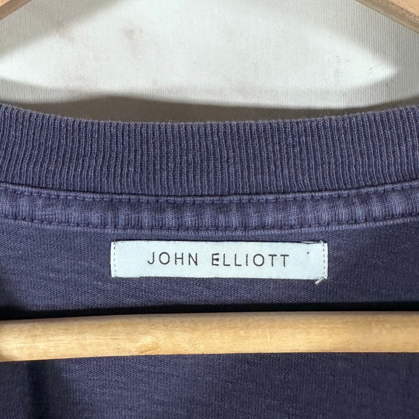 John Elliott Purple Essential Longsleeve