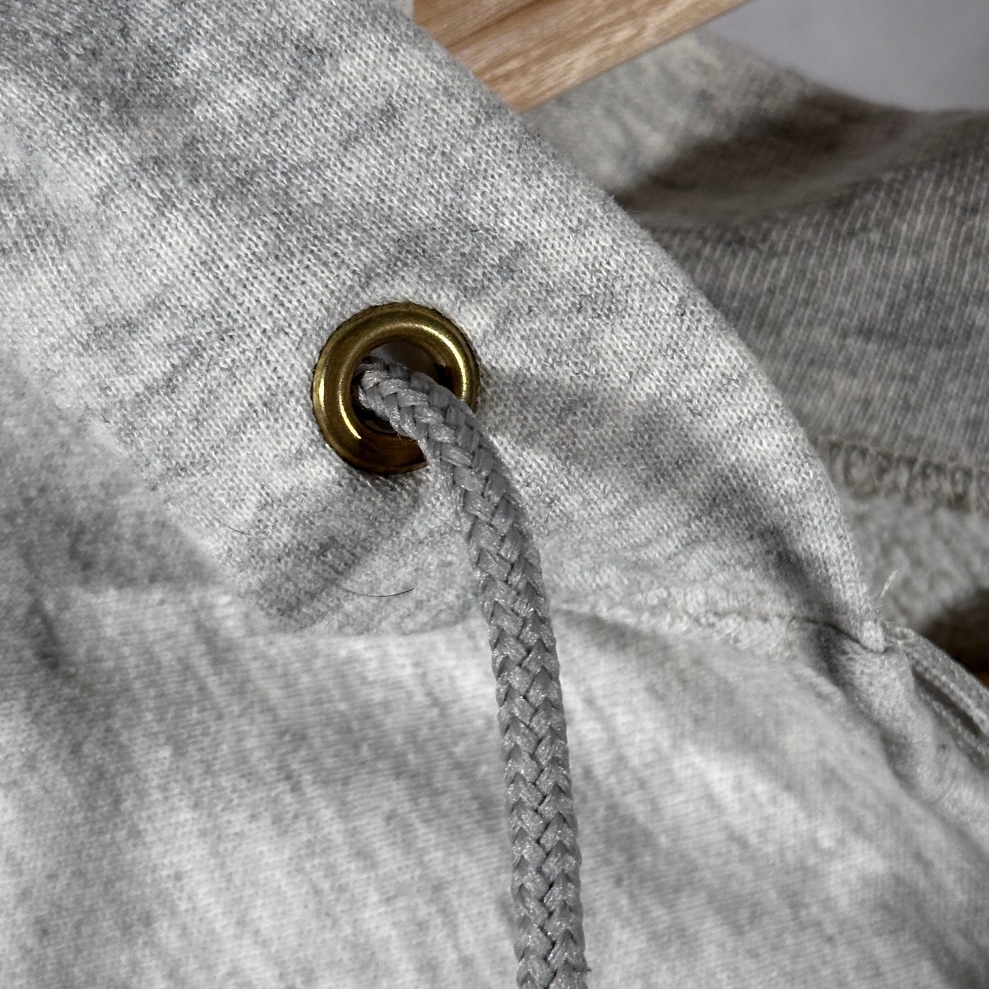 Vintage Military Army Grey Zip-Up Hoodie